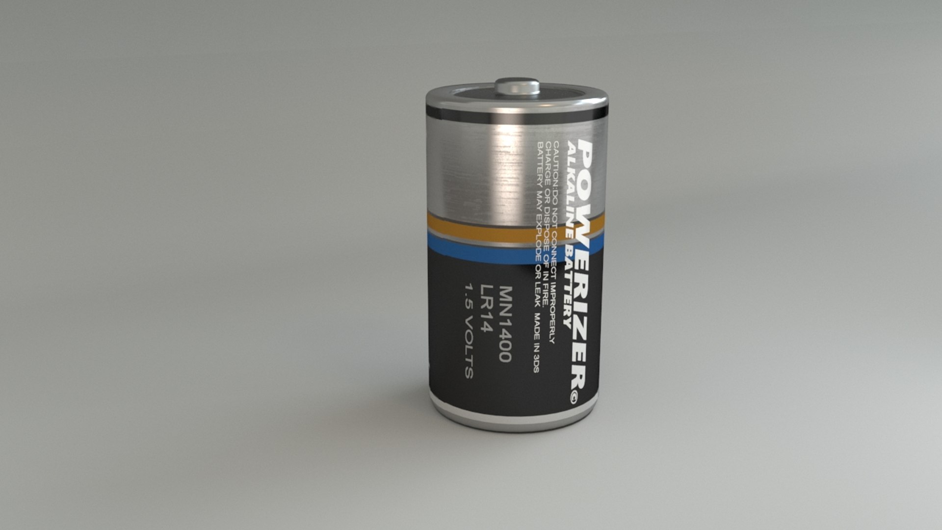 3d model battery