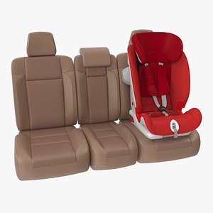 child safety seat car 3D model