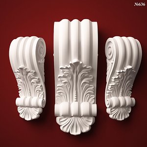 decor element stl cnc 3d model