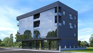 Modern Residential Building Exterior Design