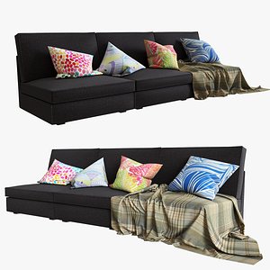 3 ikea sofa 3d model