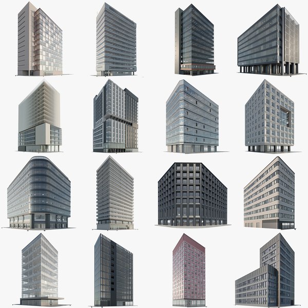 Office Building USD Models for Download | TurboSquid