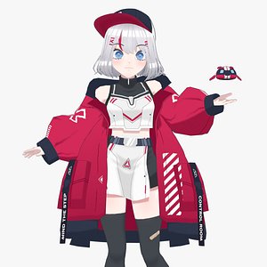 Vermell - Anime Girl Character