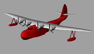 3dsmax sikorsky flying boat