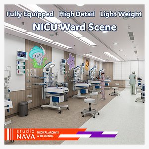 3D Medical Spaces-NICU Ward