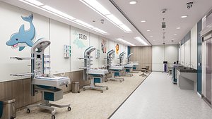3D Medical Spaces-NICU Ward