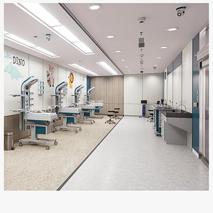 Medical Spaces-Neonatal ICU-NICU