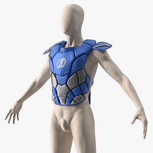 Easton Baseball Chest Guard on Mannequin