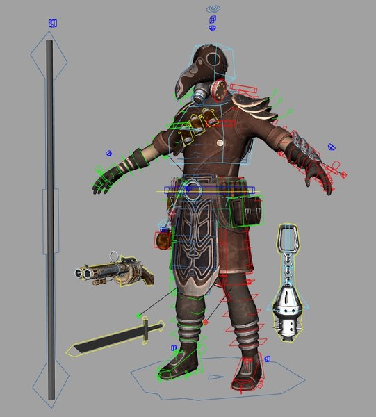 modelo 3d Abel Anim Rig - TurboSquid 1678725