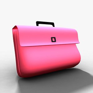 3d model of kids school bag