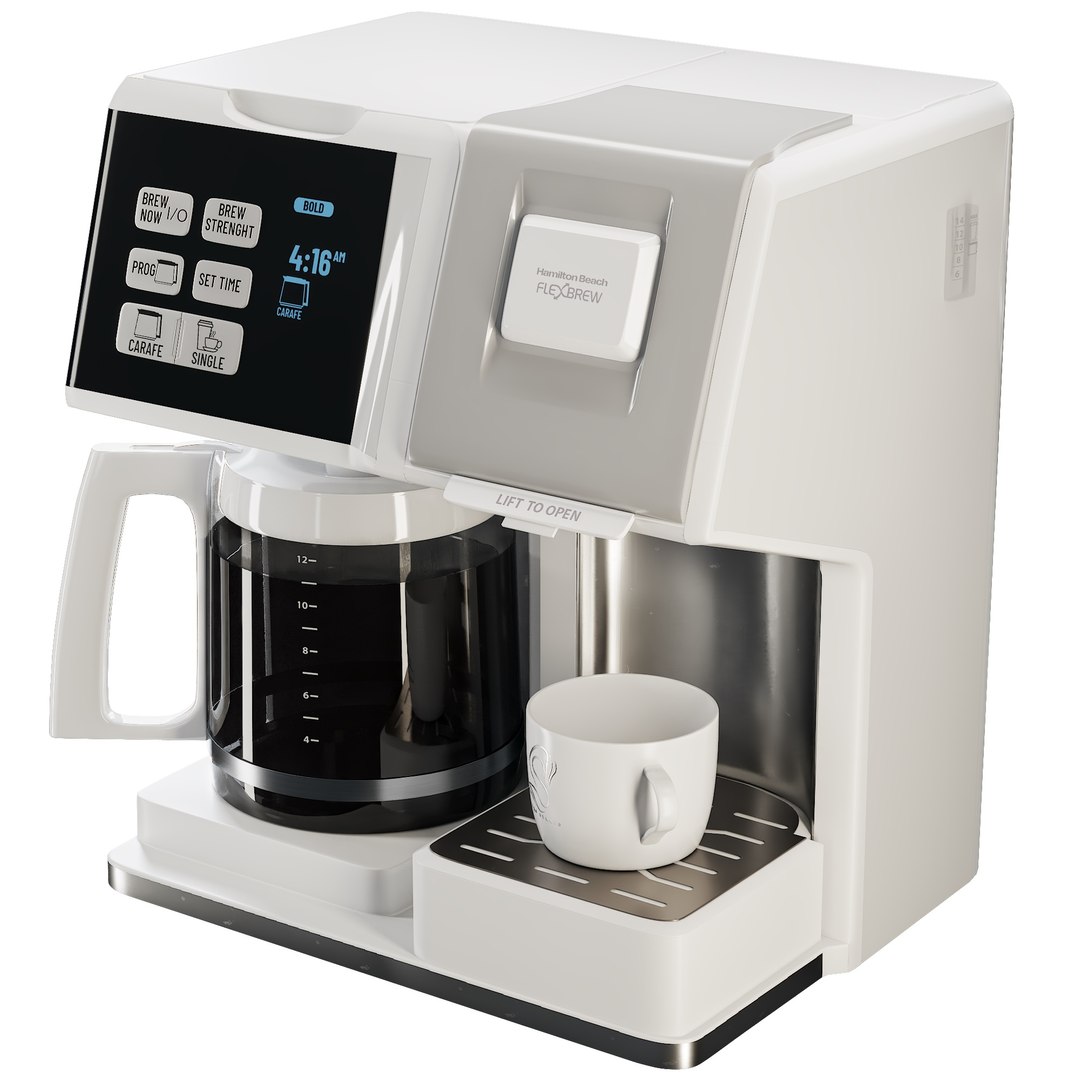 FlexBrew® Trio Coffee Maker, 3D Kitchen Appliance models