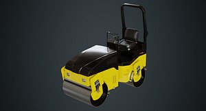 road roller 1a 3D model