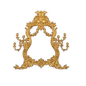 Classic decor ornament carved 65 3D model