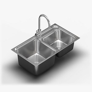 Kitchen Sink and Faucet V1