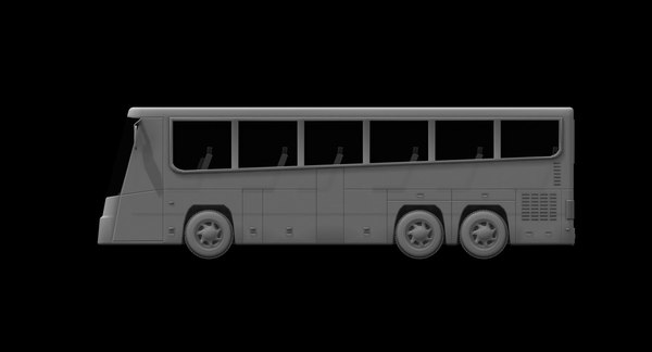 3D bus model