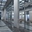 modern interior hall 3d max
