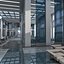 modern interior hall 3d max