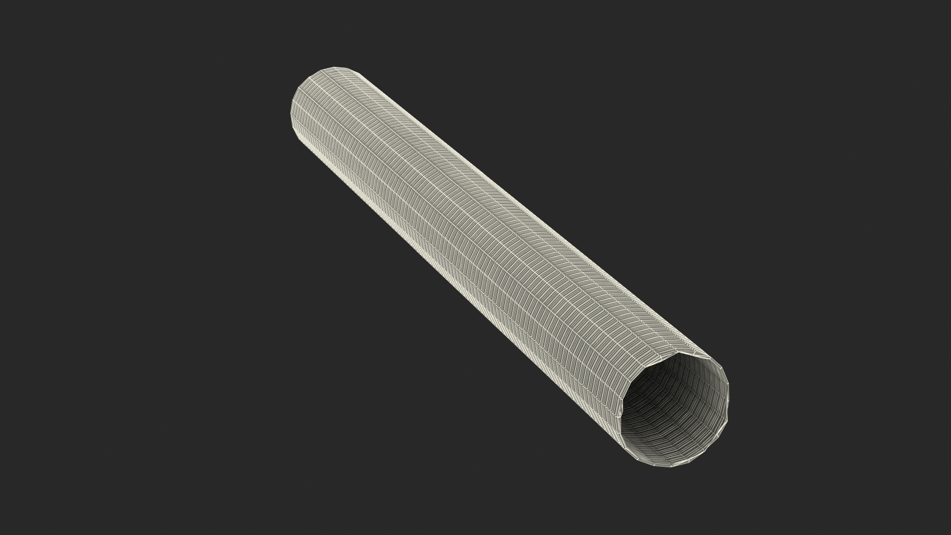 3D Aluminium Flexible Ducting Hose Rigged Model - TurboSquid 1846767, image size:1920x1080