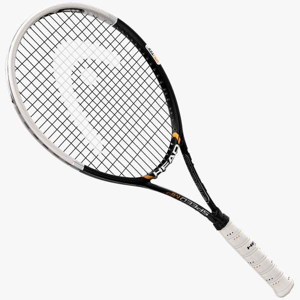 tennis racket head speed 3d model