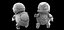 Mech Robot Turtle Cute Blue Futuristic Hitech Animal