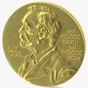 Literature Nobel Prize 3D