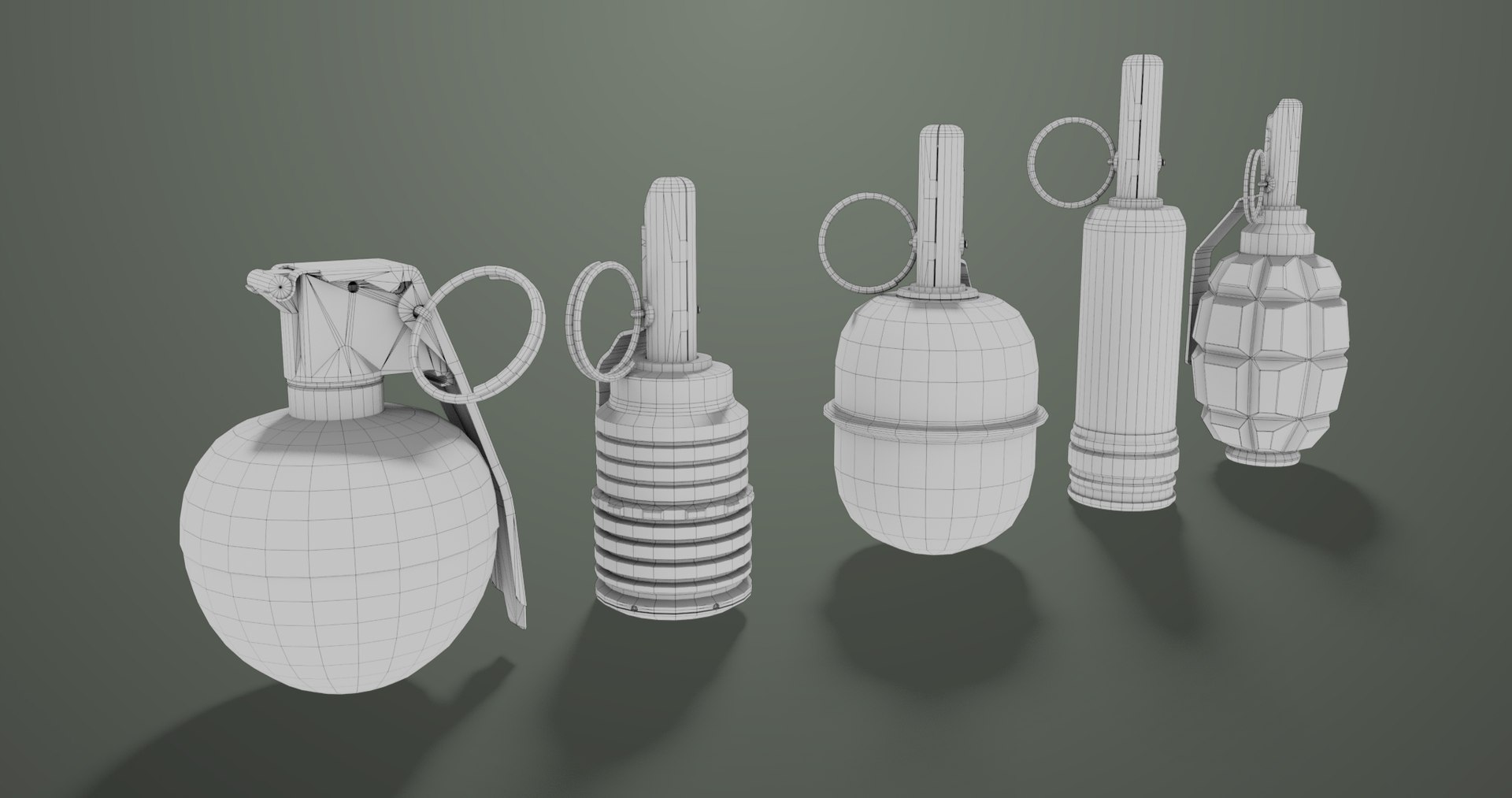 5 Fragmentation Grenades Single Mat All PBR Unity UE Textures 3D model https://p.turbosquid.com/ts-thumb/de/lBXumI/1b/5fragmentationwireframe_00004/jpg/1716980660/1920x1080/fit_q87/acaf718f97fa62c6b4a087dc6aff58ed7b1ed2c3/5fragmentationwireframe_00004.jpg