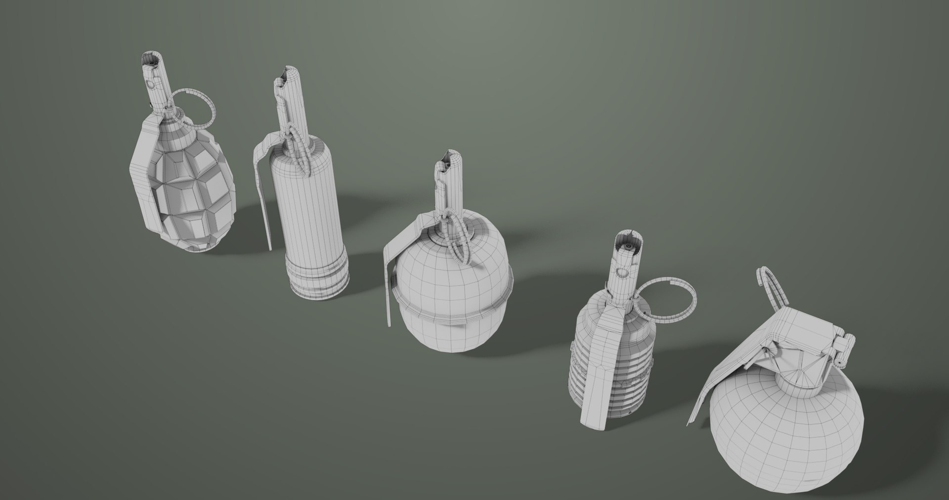 5 Fragmentation Grenades Single Mat All PBR Unity UE Textures 3D model https://p.turbosquid.com/ts-thumb/de/lBXumI/w7/5fragmentationwireframe_00005/jpg/1716980659/1920x1080/fit_q87/4ec965932f8ef92c26dc877330b293e53ccdf28e/5fragmentationwireframe_00005.jpg