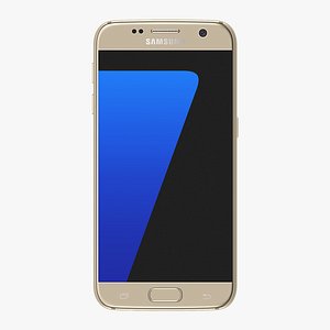 realistic samsung galaxy s7 3d obj
