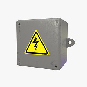 electrical box 3D model