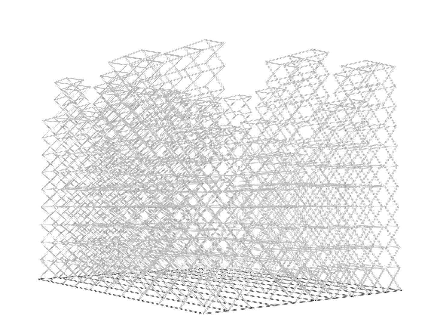 3D parametric pavilion - TurboSquid 1509067