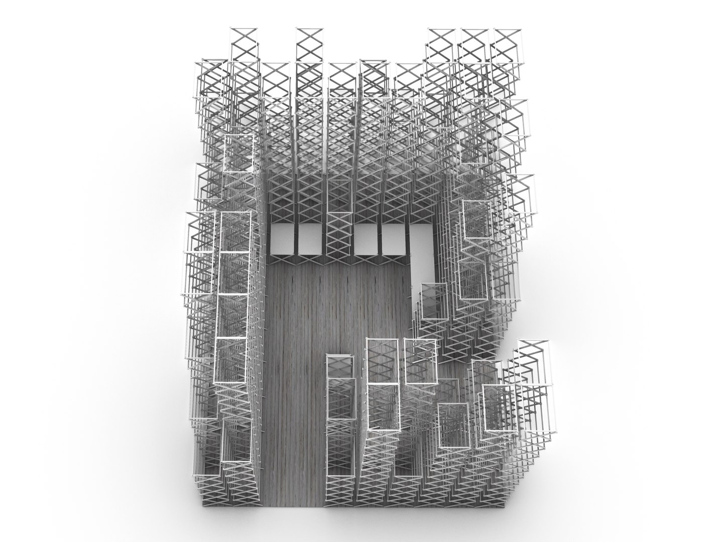3D parametric pavilion - TurboSquid 1509067