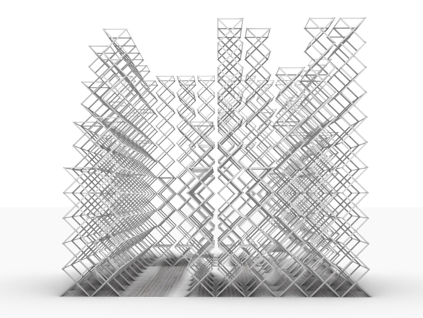 3D parametric pavilion - TurboSquid 1509067