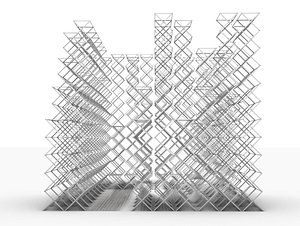3D parametric pavilion