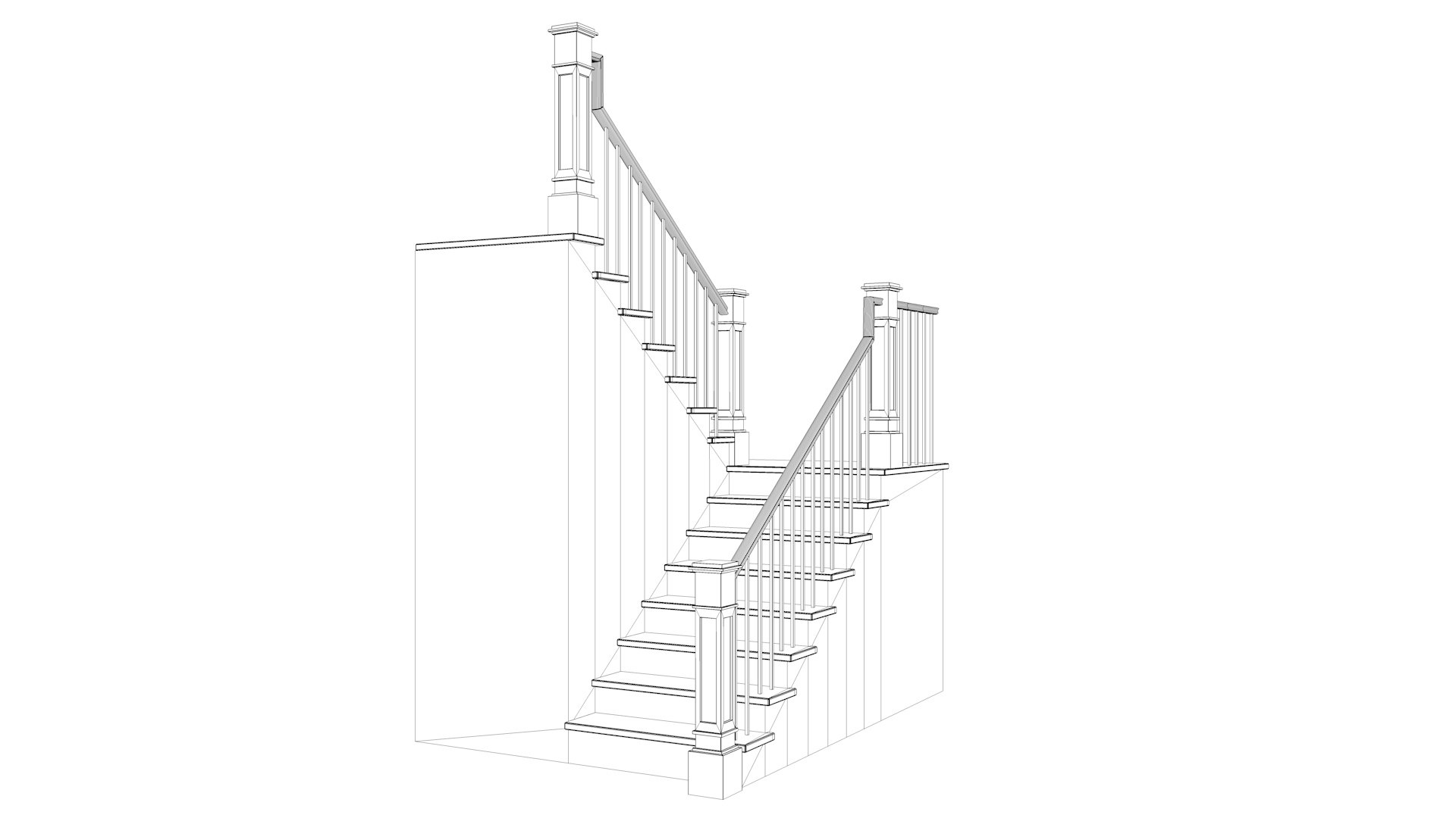 Stairs 05 3D Model - TurboSquid 2011471