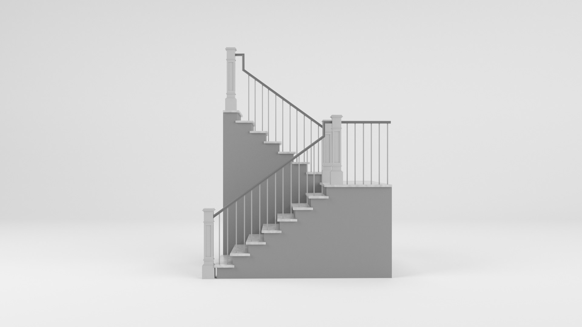 Stairs 05 3D Model - TurboSquid 2011471