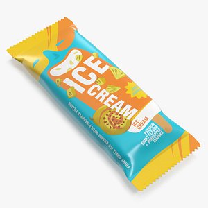 3D Pineapple Ice Cream Packaging