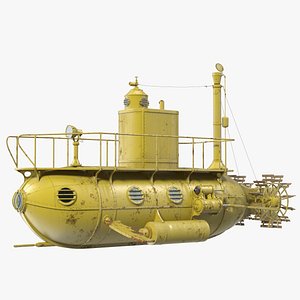 Old Yellow Submarine model