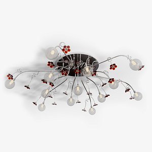 Chandelier - Branching 13 Bulbs Ceiling Light Hanging Lamp