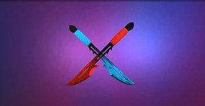3D blade ice model