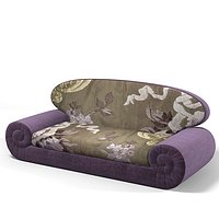 Diva classic art deco sofa