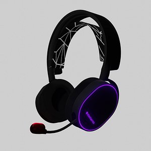 steelseries arctis 3D model