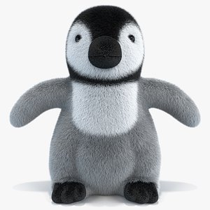 Baby Emperor Penguin Plush