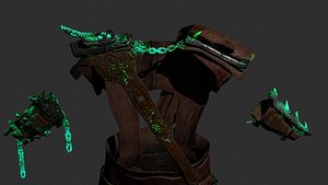 Riftforged Battle Armor  Magic Mace  Realistic GameReady