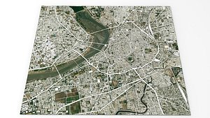 3D Cityscape Surat India