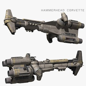 hammerhead corvette 3D model