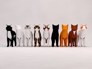 animation cat 3D