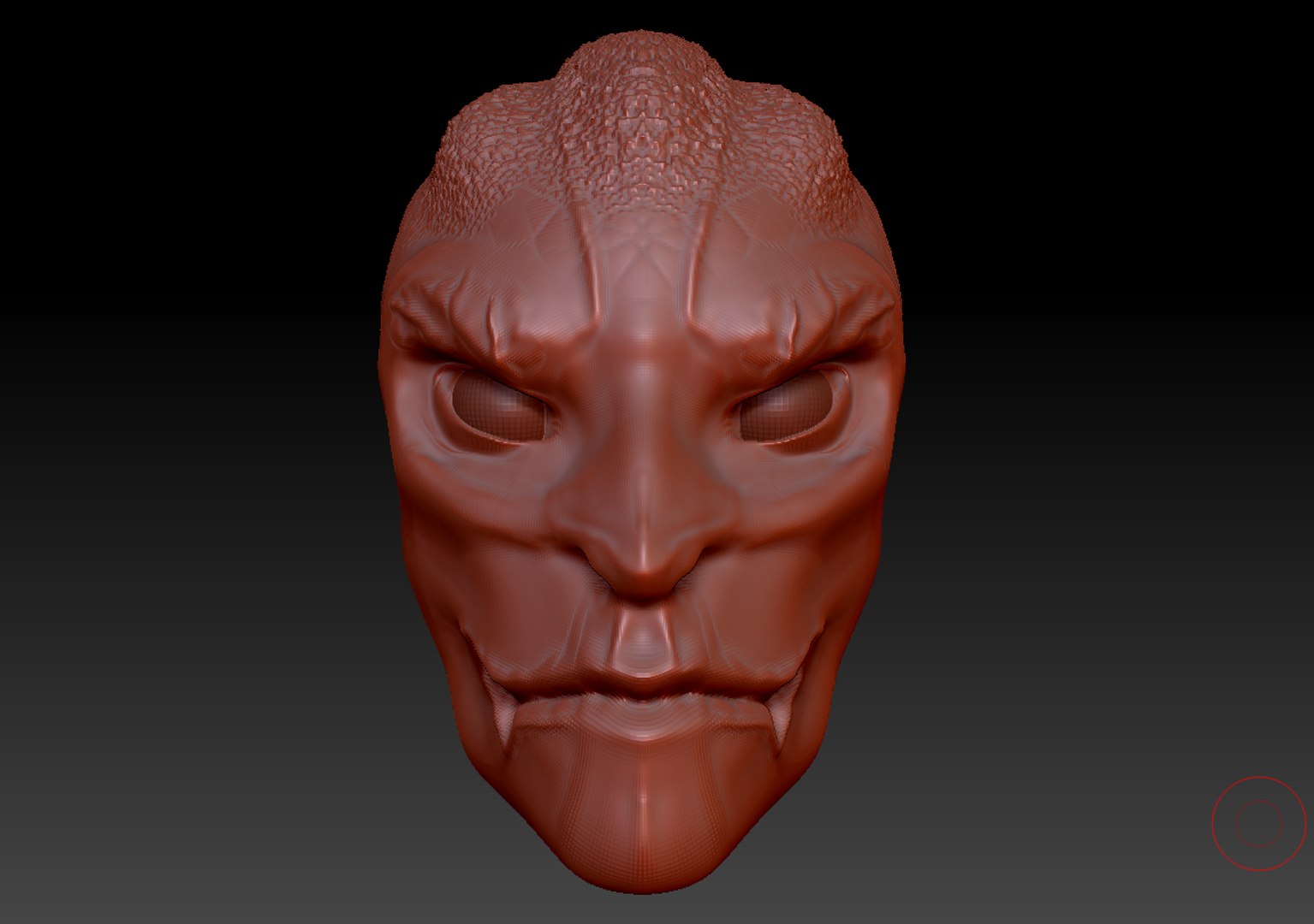 3D Alien Head Model - TurboSquid 1319191