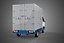 3D model MAIL POST POSTAL SERVIC DELIVERY BOX CUBE TRUCK VAN CAR VEHICLE