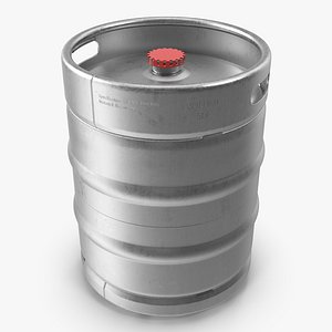Beer Keg 50L 3D Model