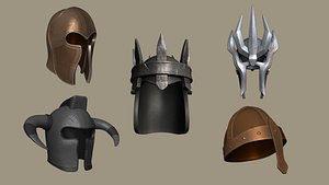 05 Rust Helmet Collection - Asset - Character Design